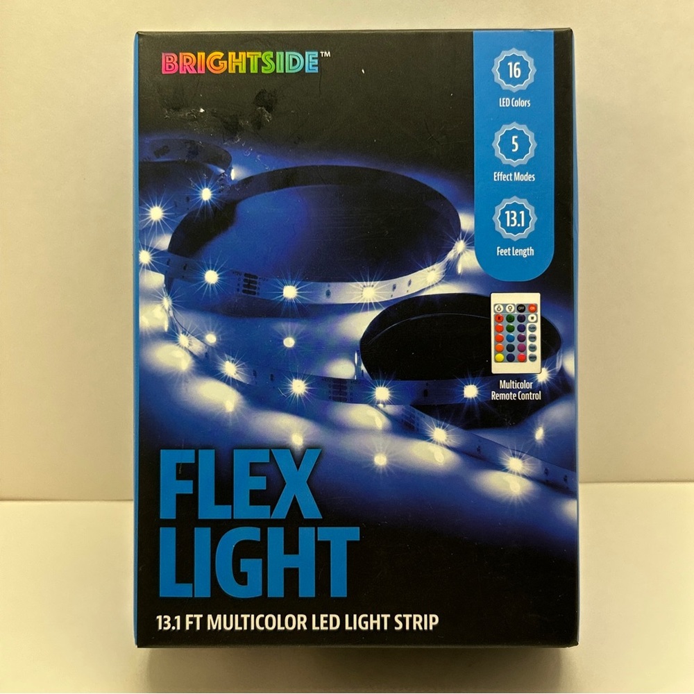 BRIGHTSIDE 13.1 MULTICOLOR LED LIGHT STRIP WITH REMOTE